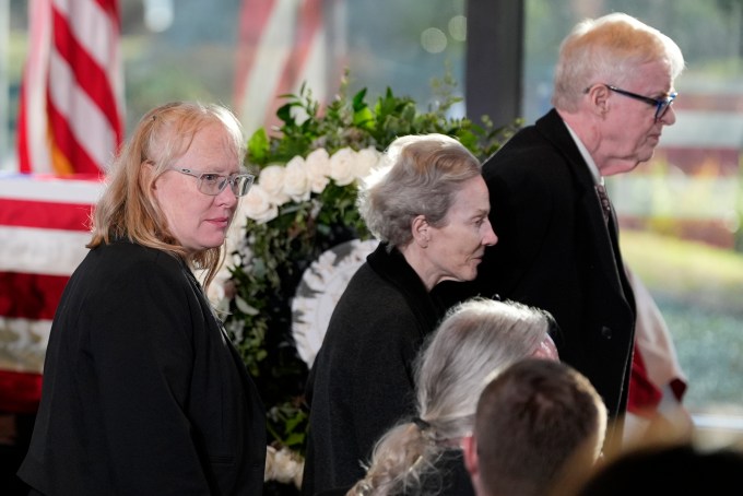 Amy Carter at Jimmy Carter’s Funeral